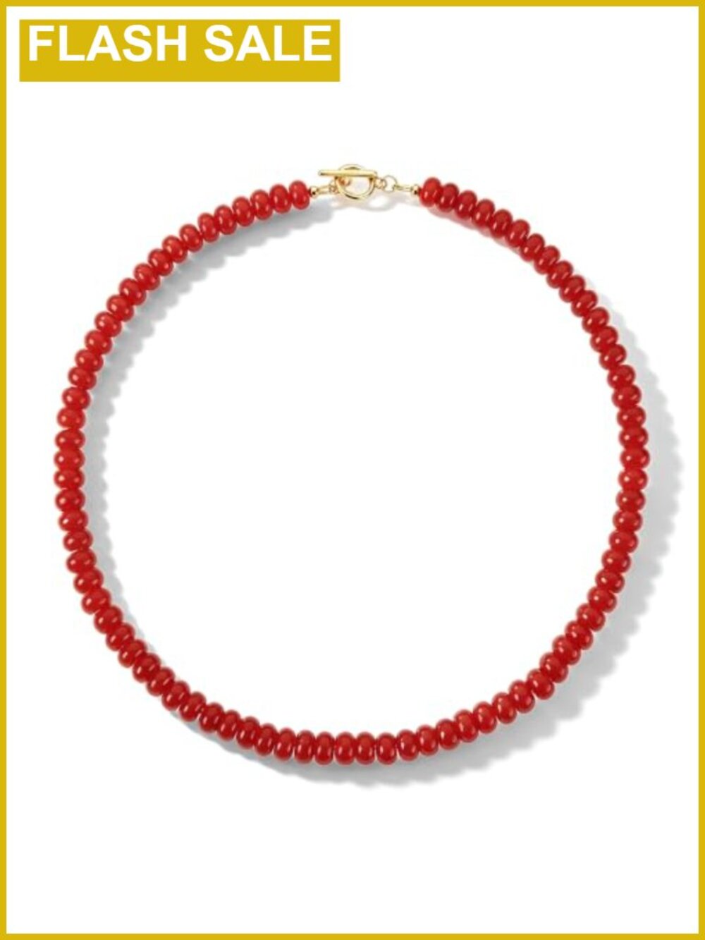 Natural Gemstone Beaded Choker Necklace 18K Gold Plated Buckle Boho